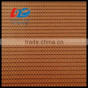 Polyester Yarn DYED Black Stripe Woven Dobby Fabric With PU/PVC Coating For Bags/Luggages/Shoes/Tent Using thumbnail-2