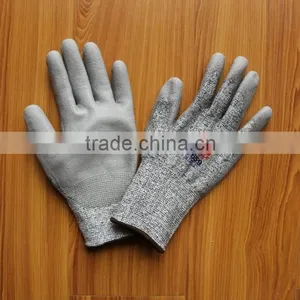 Anti Cutting Gloves With PU Coated thumbnail-1