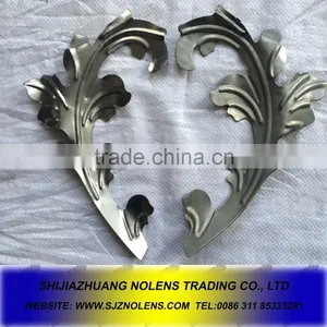 Top Quality Stamped Iron Rossets,Stamping Iron Sheet Ornaments thumbnail-1