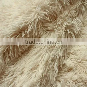 High Pile Plush Acrylic Faux Fur Fabric100 % Polyester thumbnail-4