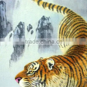 Suzhou Handmade Embroidery Arts and Crafts of Tiger thumbnail-2