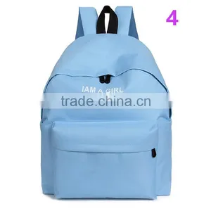 Unisex Boys Girls Canvas Backpack 2016 Fashion Rucksack School Shoulder Bag thumbnail-5