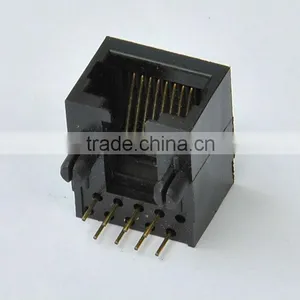 Side Entry RJ45 10P Modular PCB Jack thumbnail-1