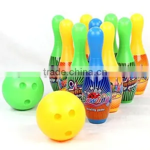 Children Play 22cm Bowling Toy With 10 Bottles and 2 Balls thumbnail-5