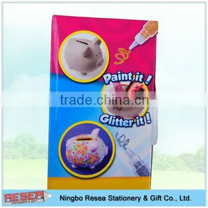 Customize Your Own Design DIY Ceramic Piggy Bank thumbnail-1
