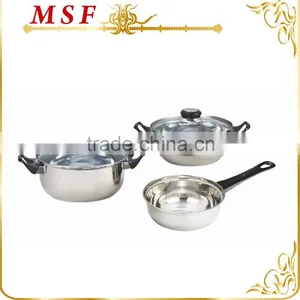 MSF-3020-Blue Popular Cookware Set for Promotion in USA & South American Market Cheapest 12pcs Stainless Steel Cookware Set thumbnail-5