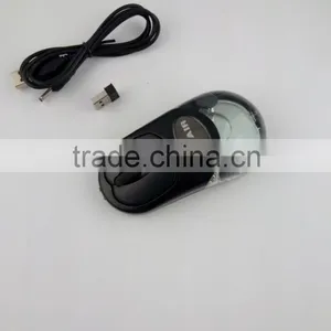 Promotional Gift 2.4G Rechargeable Wireless Liquid Aqua Mouse for PC/Laptop thumbnail-3