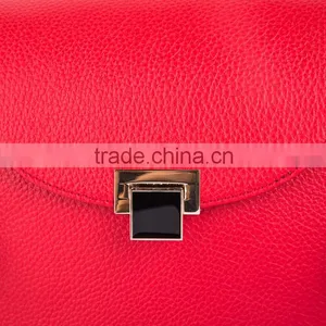 Chinese Red Women Bag Fashion Women Messenger Bags, Leather Shoulder Strap Bag High Quality Leather Crossbody Bag thumbnail-5