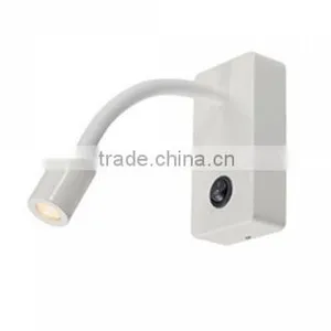 Double Bedding Wall Mounted Black Reading Light thumbnail-3