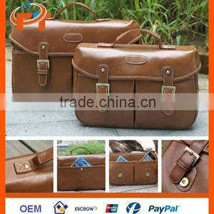 Pu Leather Dslr Camera Bag for Canon Nikon Sony thumbnail-1
