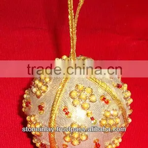 Christmas Hanging Ornament. Handmade Christmas Ornament thumbnail-1