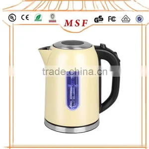 1.8L 360 Degree Rotation Electric Kettle Stainless Steel thumbnail-2