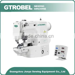 Lockstitch Button Holing Shanked Button Low Power High Speed Industrial Sewing Machine thumbnail-1