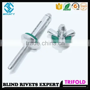 HIGH QUALITY WATERPROOF EXPLODING ROOFING TRIGRIP RIVETS FOR ROOFING thumbnail-3