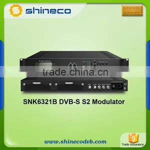 DSNG Modulator QPSK 8PSK DVB-S2 Modulator RF Output thumbnail-1