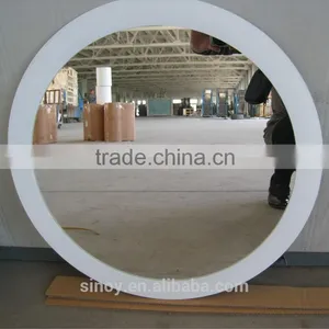 Shaped Mirror in Round, Oval, Wave or Other Shapes, With Different Edge Treatment thumbnail-3