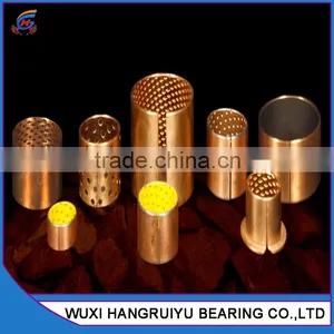 Self-lubricating & Maintenance Free Rolled Bronze Bushings Bearing Sleeves With 22 mm Shaft & 40mm Long thumbnail-1