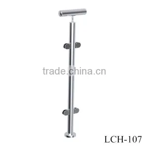 Square Stainless Steel Fence Post Prices Construction Glass Railing thumbnail-2