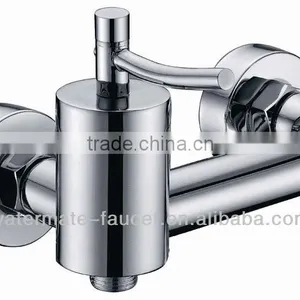 Single Handle Wall-mounted Bath Shower Faucet Mixer Taps With Hand Shower thumbnail-1