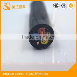 no Smoke Small Resistance Multi Copper Core Conductor Welding Rubber Cable thumbnail-6