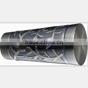New Designs Curtain Poles,double Curtain Poles Bracket in Metal,metal Curved Curtain Poles thumbnail-1