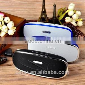 New Arrival Unique Peanut Shape Wireless Portable Music Speaker With Handsfree FM Radio thumbnail-1