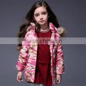 Hot Sale Winter Girls Padded Coats Children Winter Jacket Winter Coat Kids thumbnail-2