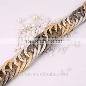 Tri-color Hand-Woven Aluminum Chain Jewelry Chain Factory Direct Latest Technology Can be Customized Upon Request thumbnail-1