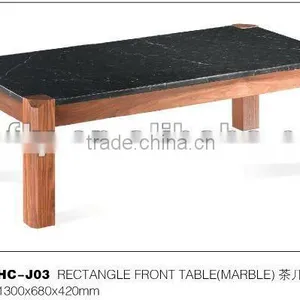 Solid Walnut Rectangle Front Table thumbnail-1