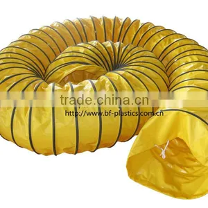 600mm 24inch PVC Spiral Flexible Vent Duct for Mine thumbnail-1