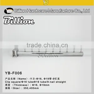 Original Manufacturer Slat Wall Display Hook Hanging Hook With 6 Balls Pipe Hook thumbnail-2