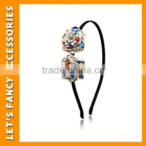 PGHD0242 Whoelsae Elegant Flower Decorated Flower Headband thumbnail-1