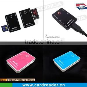 Classic Style Mirror-like Surface 3.0 All in One Card Reader thumbnail-6
