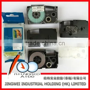 Tape Cartridge for Label Printer XR-9YW Black on Yellow 9mm Compatible Casio EZ Label Printer Tape thumbnail-5