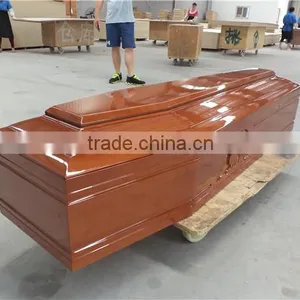 Wholesale Popular American Style Cheap Wood Coffin From China thumbnail-6