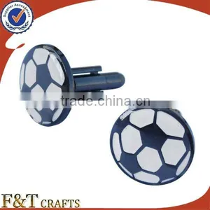 Customized Black Nickel Plating Enamel Paint Cufflinks thumbnail-4