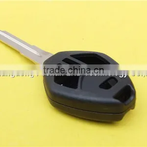 Replacement 2+1 Buttons No Logo Uncut Right Groove Blade Keyless Remote Housing Fob Key Case Shell Mistubishi Car Key thumbnail-4