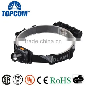 LED Fishing Light Blacklight Sensor Headlamp Rechargeable UV Headlamp for Fishing thumbnail-1