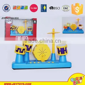 Hot Creative Mini Electric Jazz Finger Touch Drum Set Toy With Music thumbnail-1