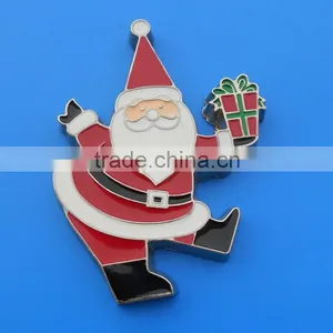 Santa Claus Gifts Shape Metal Fridge Magnet for Christmas Day Gifts thumbnail-1