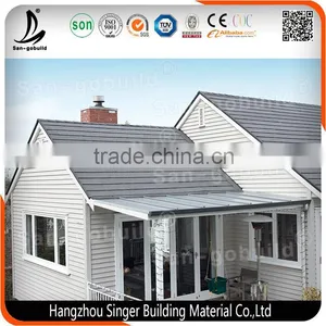 0.4mm Aluminum Zinc Material, Good Price Stone Coated Metal Roofing Sheet thumbnail-4