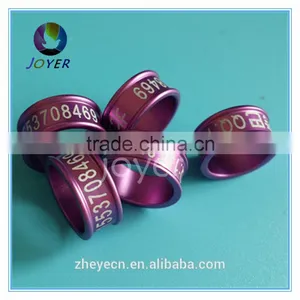 2016 Year 16colors 6mm Aluminium Ring for Love Bird Can Put Picture on the Ring thumbnail-1
