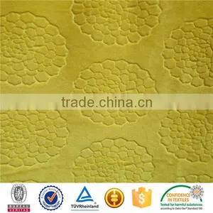 3D Embossed Velvet Pillow Cover Fabric for Upholstery Curtain Fabric thumbnail-2
