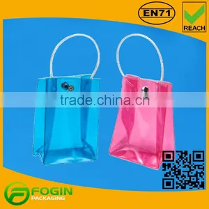 New Products Packaging Bag With One Handle/PVC Package Bag thumbnail-1