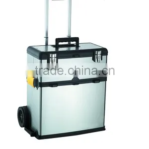 Stainless Steel Roller Tool Box, in 2 Compartments thumbnail-1