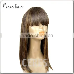 Trade Assurance Lace Wig 100% Virgin Remy Hair Dark Brown Lace Front Wig thumbnail-4