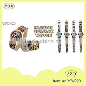 New Arrival Flexible Fashion Leopard Watch Women thumbnail-2