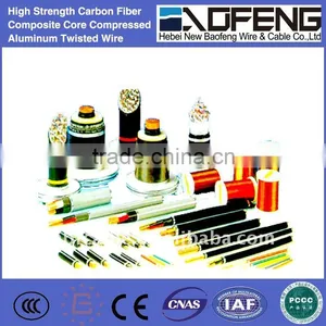 4.High Strength Carbon Fiber Composite Core Compressed Aluminum Twisted Wire thumbnail-1