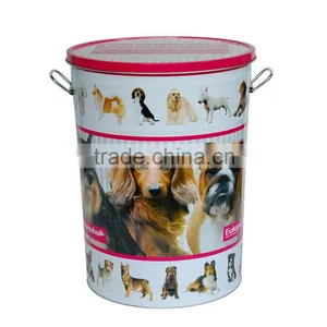 Wholesale Dog Pet Food Storage Tin Box Custom Safe Grade Metal Container Packing Tin Cans for Food Canning Quality Choice thumbnail-4