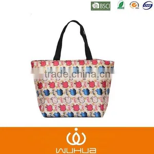 Wholesale Oxford Fabric Foldable Waterproof Shopping Bag With Apple Pattern thumbnail-1